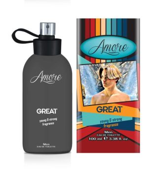 APA DE TOALETA AMORE 100 ML MEN GREAT