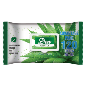 SERVETELE UMEDE Dex 120 PCS ALOE