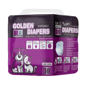 SCUTECE GOLDEN PENTRU ANIMALE MARIME XS (25 X 40 CM)