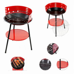Gratar pe Carbuni 36cm Rotund, Portabil