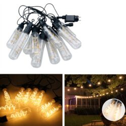 Ghirlanda Luminoasa 5M, 10 Becuri LED Model Spirala