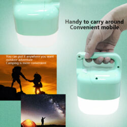 Lanterna de Camping cu Incarcare Solara 15cm