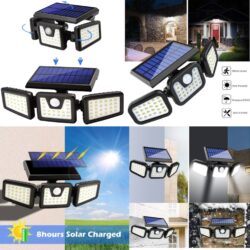 Lampa Solara LED 28x8cm Proiectoare, Reglabila