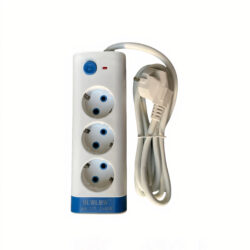 Prelungitor Electric 5m cu 3 Prize, Buton Pornire/Oprire