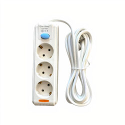 Prelungitor Electric 5m cu 3 Prize, Buton Pornire/Oprire